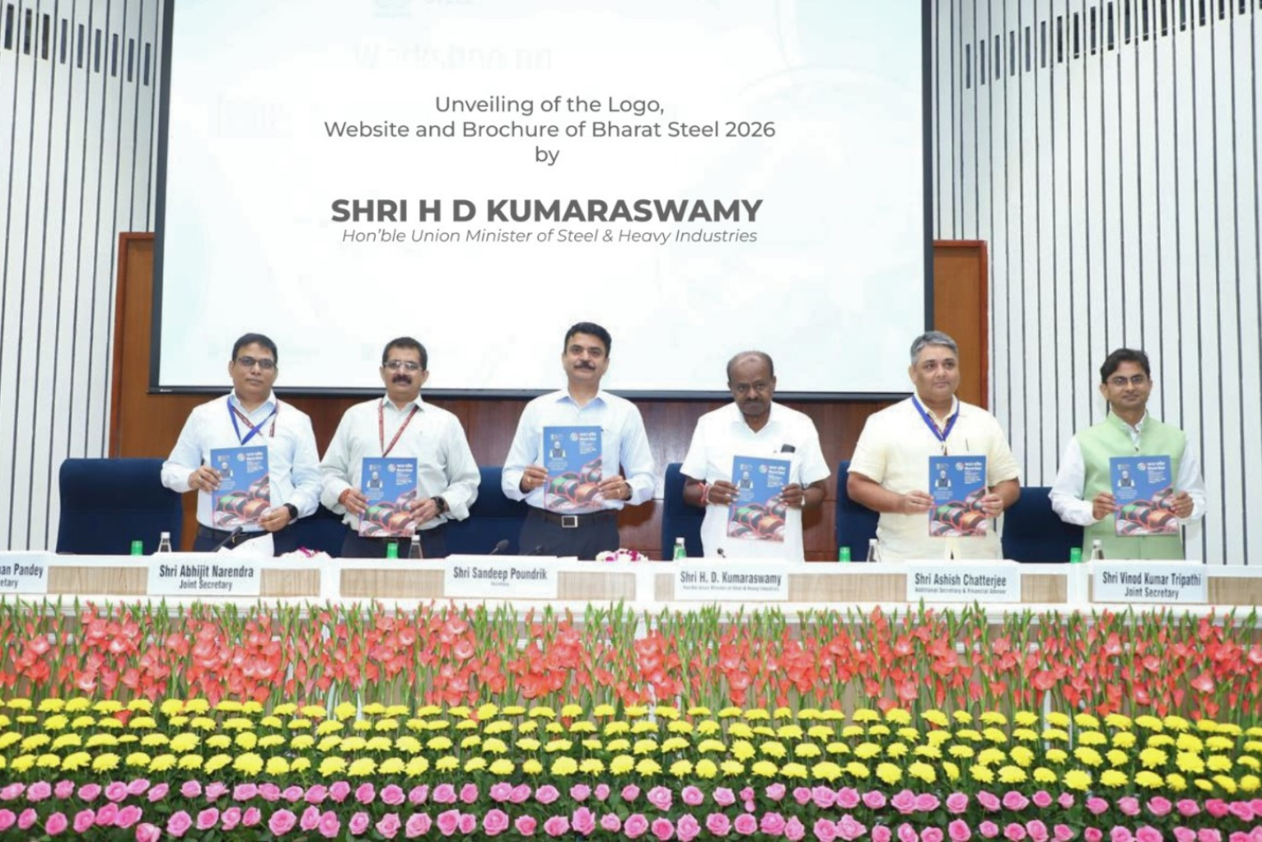 Unveiling Bharata Steel Logo